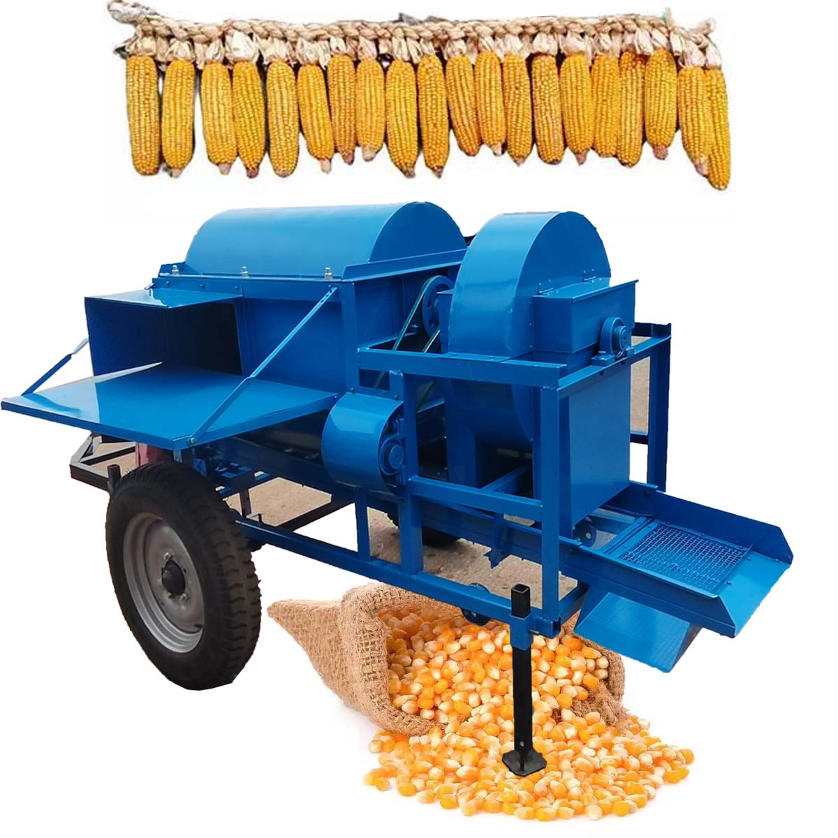 Corn Sheller Machine - Сельскохозяйственная техника, дизельная электрическая молотилка для