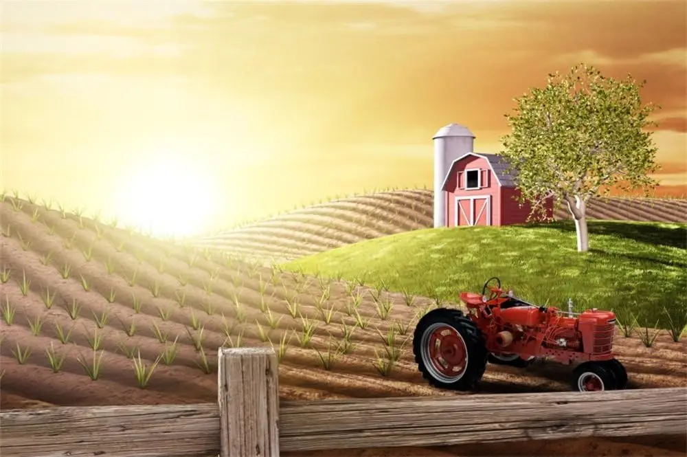 Фон для фотосъемки: Утренний т – обзор и цена Agriculture Farming Background