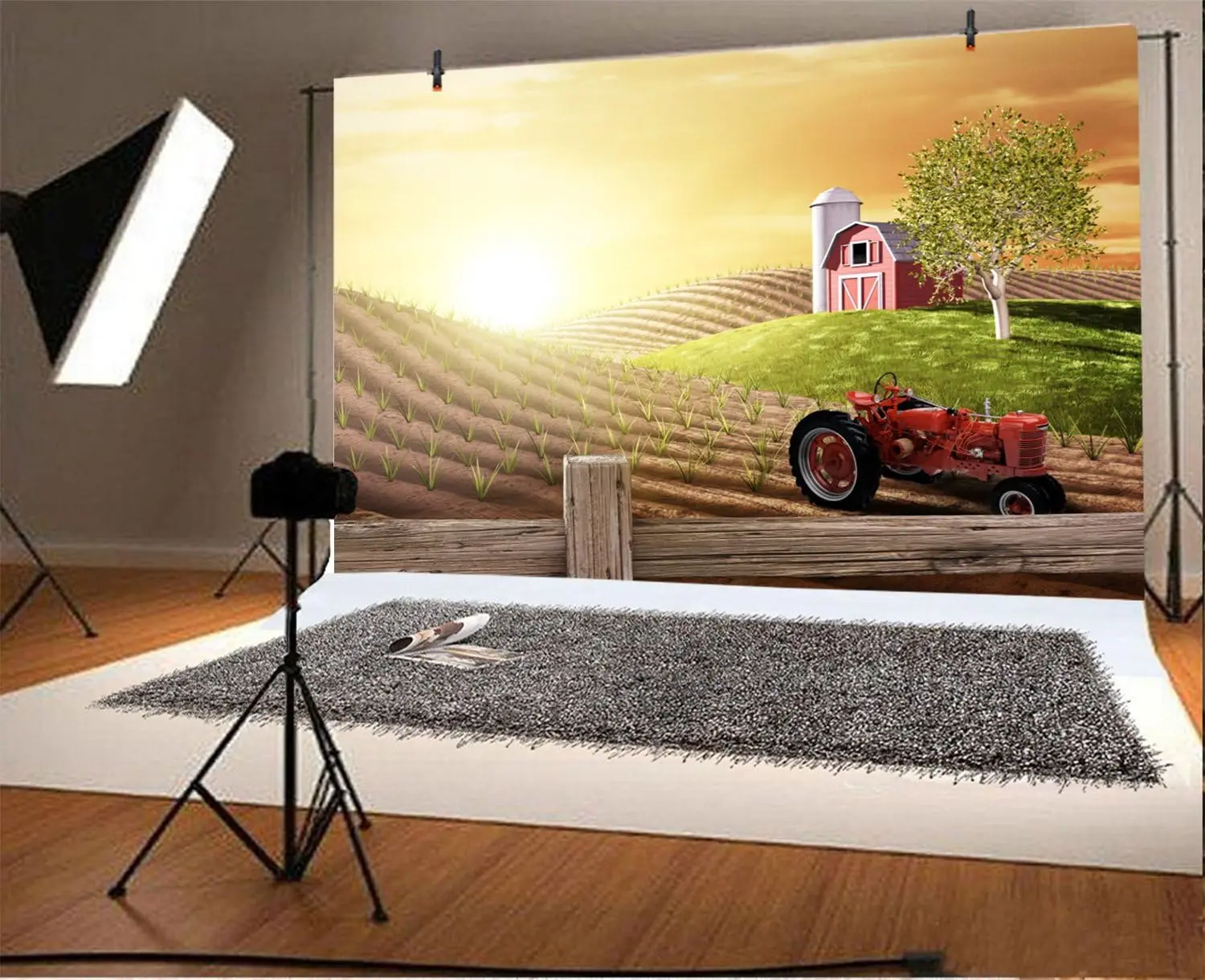 Фон для фотосъемки: Утренний т – обзор и цена Agriculture Farming Background